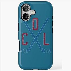 Hockey Colorado Avalanche iPhone White Tough Case