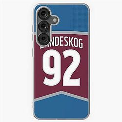 Colorado Avalanche Gabriel Landeskog Home Jersey Phone Case Samsung Galaxy Soft Case