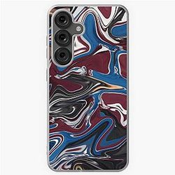 Distorted Colorado Avalanche Samsung Case
