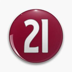 Peter Forsberg Colorado Avalanche Jersey Pin