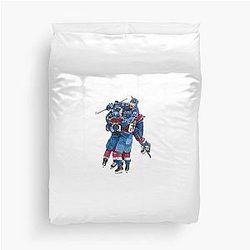 Colorado Avalanche Stanley Cup Champions Duvet Cover