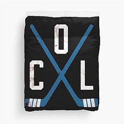 Hockey Colorado Avalanche Burgundy Classic Duvet Cover