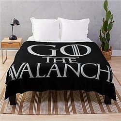 Go Colorado Avalanche Final Season Throw Blanket