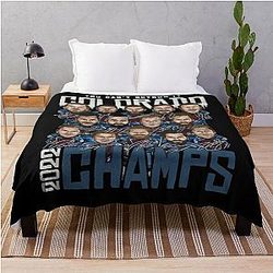Colorado Avalanche Champs 2022 Throw Blanket