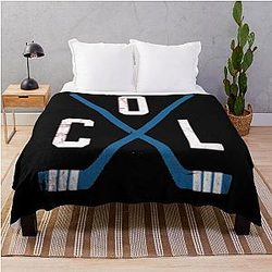 Hockey - Colorado Avalanche - Burgundy Classic Throw Blanket