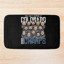 Colorado Avalanche Champs 2022 Bath Mat