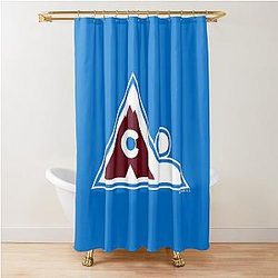 Colorado Avalanche Concept Logo Shower Curtain