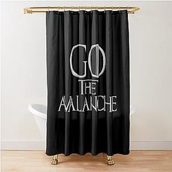 Go Colorado Avalanche Season Shower Curtain