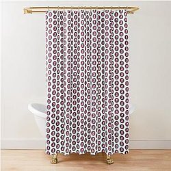 Peter Forsberg Number 21 Jersey Colorado Avalanche Shower Curtain