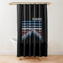 Colorado Avalanche T-Shirt Shower Curtain