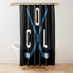 Hockey - Colorado Avalanche - Burgundy Classic Shower Curtain