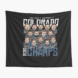 Colorado Avalanche Champs 2022 Tapestry
