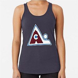 Colorado Avalanche Racerback Tank Top