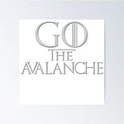 Go Colorado Avalanche Poster Final Season