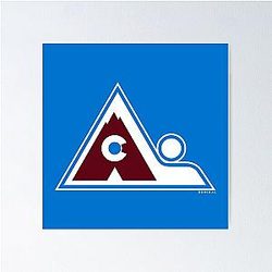 Colorado Avalanche Logo Poster