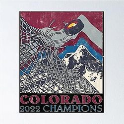 Colorado Avalanche T-Shirt Poster