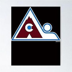 Colorado Avalanche Logo Poster