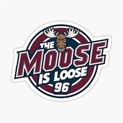 Mikko Rantanen The Moose Is Loose 96 Colorado Avalanche Sticker