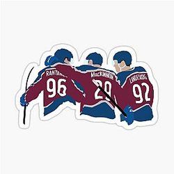 Colorado Avalanche Goal Celebration Sticker