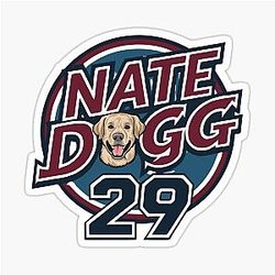 Nate Dogg, Nathan MacKinnon Colorado Avalanche Sticker