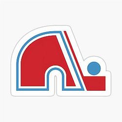 Quebec Nordiques Colorado Avalanche Sticker