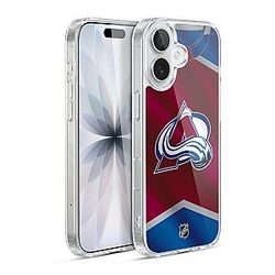 Head Case Designs Officially Licensed NHL Jersey Colorado Avalanche Gel Case Military Grade Protection Compatible with Apple iPhone 17