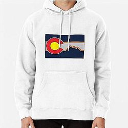 Colorado Avalanche Reverse Flag Pullover Hoodie