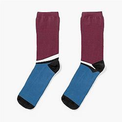 Colorado Avalanche retro stripe Socks