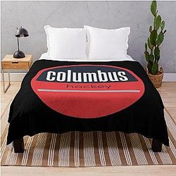 Art Columbus Blue Jackets Throw Blanket