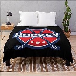 Art Columbus Blue Jackets Throw Blanket