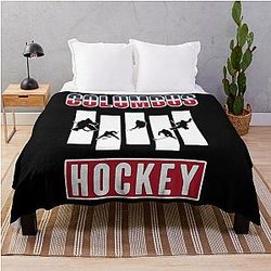 Art Columbus Blue Jackets Throw Blanket