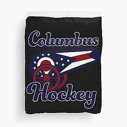 Columbus Blue Jackets Duvet Cover