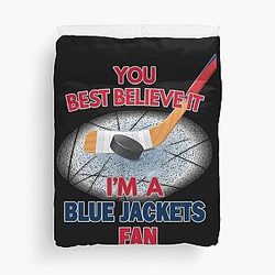 Columbus Blue Jackets Duvet Cover