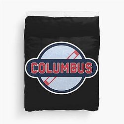 Art Columbus Blue Jackets Duvet Cover