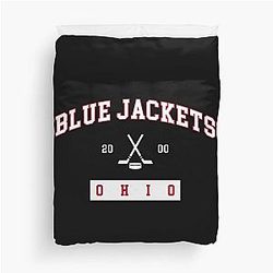 Art - Columbus Blue Jackets Duvet Cover