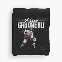 Johnny Gaudreau Columbus Duvet Cover