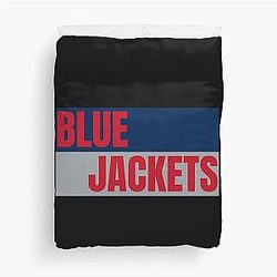 Art Columbus Blue Jackets Duvet Cover