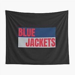 Art Columbus Blue Jackets Tapestry