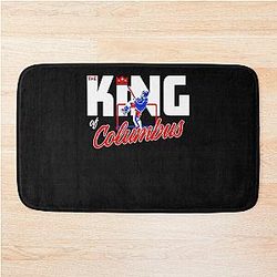 THE KING OF COLUMBUS Bath Mat