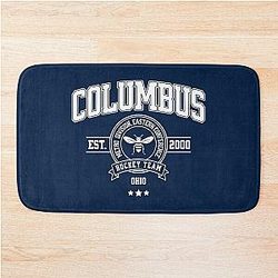 Columbus Hockey Team Bath Mat