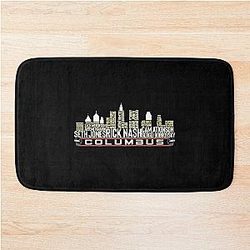 Art Columbus Blue Jackets Bath Mat