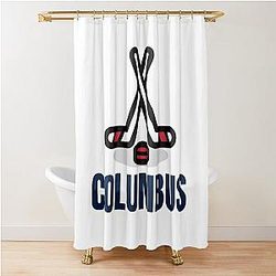 Art Columbus Blue Jackets Shower Curtain