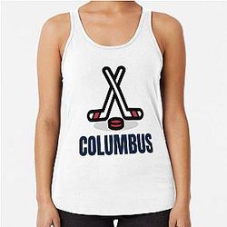 Columbus Blue Jackets Racerback Tank Top