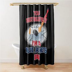 Art Columbus Blue Jackets Shower Curtain