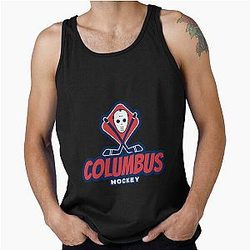 Art Columbus Blue Jackets Tank Top
