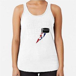 Columbus Loves Hockey Tank Top