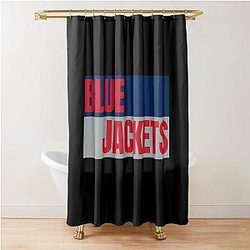 Art Columbus Blue Jackets Shower Curtain