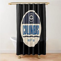 Art Columbus Blue Jackets Shower Curtain
