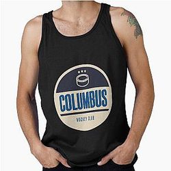 Art Columbus Blue Jackets Tank Top