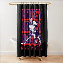 Art Columbus Blue Jackets Shower Curtain